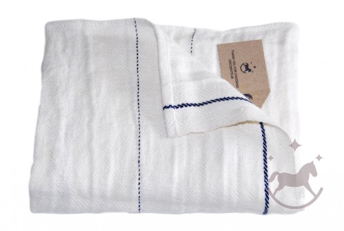 Håndklæde og gæstehåndklæde i hør,off white, Provence-M