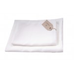 Eksklusive håndklæder i hør 2 stk., hvide, SNE