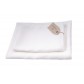 Eksklusive håndklæder i hør 2 stk., hvide, SNE